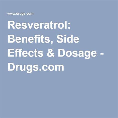 Pin on Resveratrol