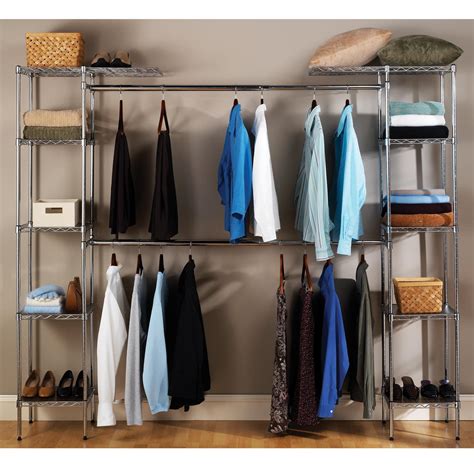 Amazon.com - Seville Classics Expandable Closet Organizer System - Closet Storage And ...