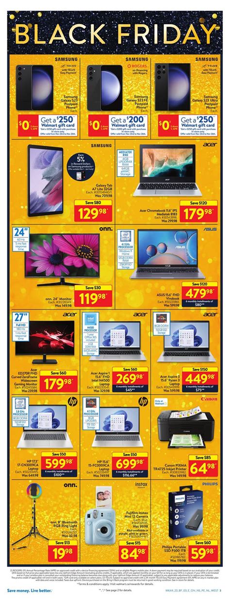 Walmart Flyer (ON) Black Friday November 22 - 29 2023