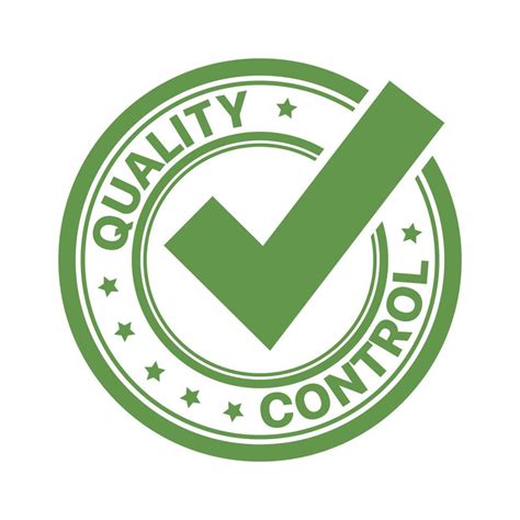 Quality Control Approved Seal Stamp Green Flat 16120248 Vector Art at Vecteezy