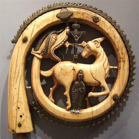 Anglo-Saxon crosier. | Medieval art, Anglo saxon, Anglo saxon history