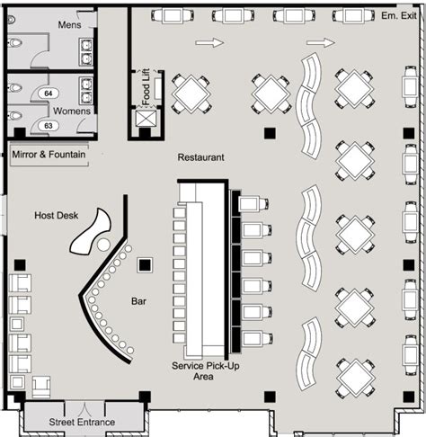 Restaurant Floor Plan With Dimensions Pdf | Review Home Co