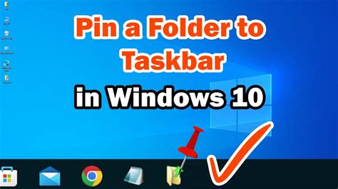 How to Pin a Folder to your Taskbar in Windows 10 PC or Laptop - 2024 ...