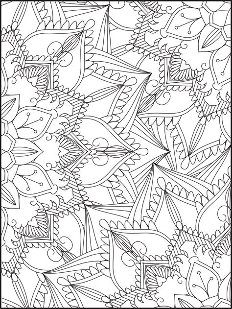 Black and white pattern. Floral Mandala Coloring Pages, Flower Mandala ...