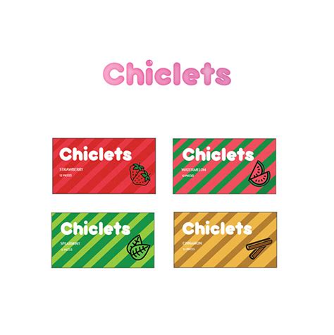 Chiclets Packaging on Behance