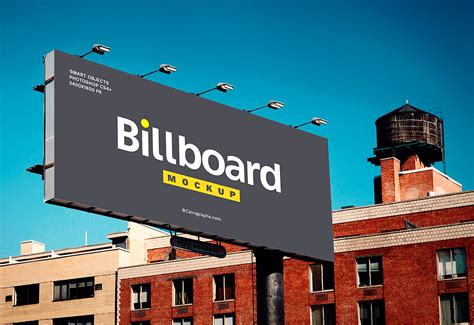 Billboard Free Mockup Set (8 PSD files) | Mockup World HQ