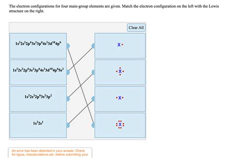 Solved The electron configurations for four main-group | Chegg.com