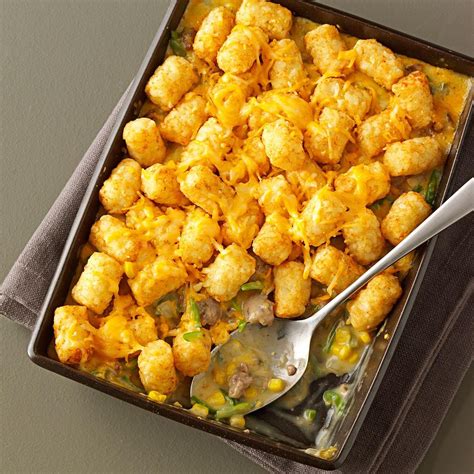 Tater Tot Casseroles Recipe | Taste of Home