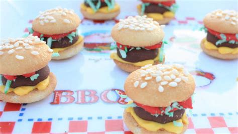 Mini Dessert Burger Cookies - Easy Hamburger Cookie Recipe - Parade