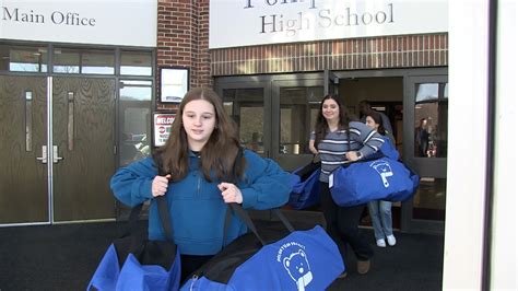 Holiday Bear Helps Pomperaug High Community Share the Holiday Spirit | student, Southbury ...