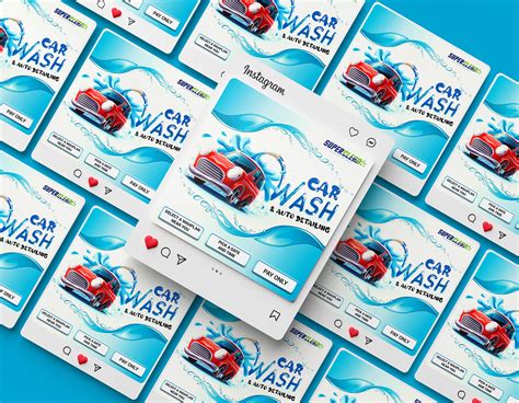 Car Wash Banner on Behance