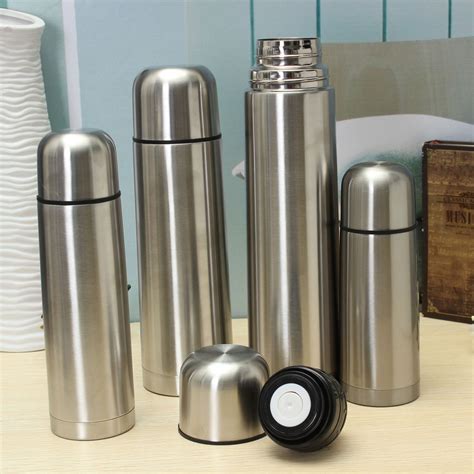 Stainless Steel Vacuum Thermos Bullet Flask Cup Hot & Cold_3C | Shopee Singapore