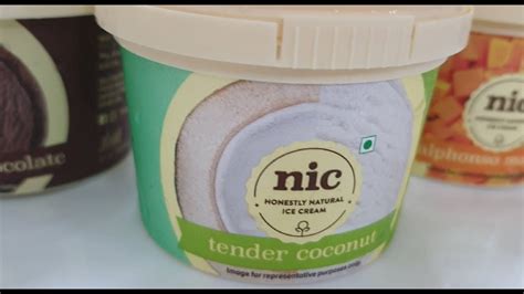 NIC Natural Ice Creams Review | Tender Coconut,Madagascar chocolate ...