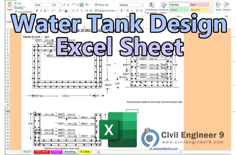 Underground Water Tank Design Calculation - Image to u