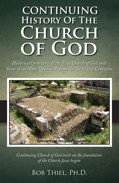 Announcing Church of God History booklet - Church of God News