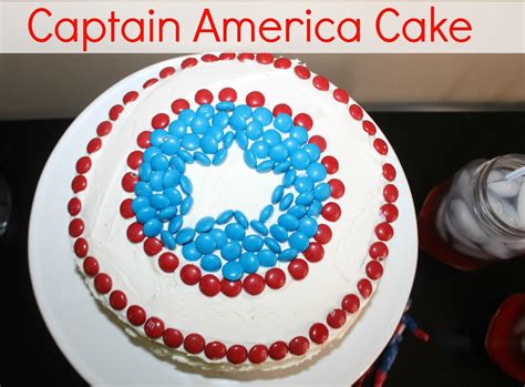 Captain America Shield Cake Recipe - A New Dawnn