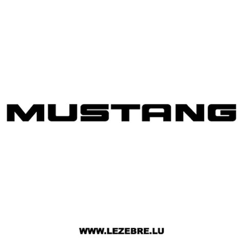 Ford Mustang Decal | ubicaciondepersonas.cdmx.gob.mx