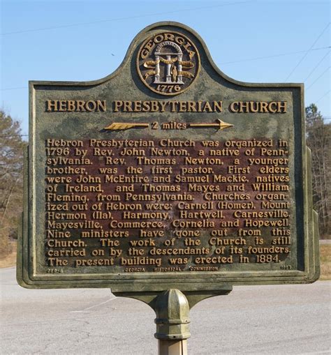 Hebron Presbyterian Church - Georgia Historical Society