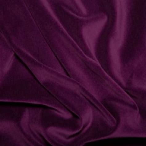 Purple Premium 100% Cotton Velvet Fabric Material - 112cm (44) wide