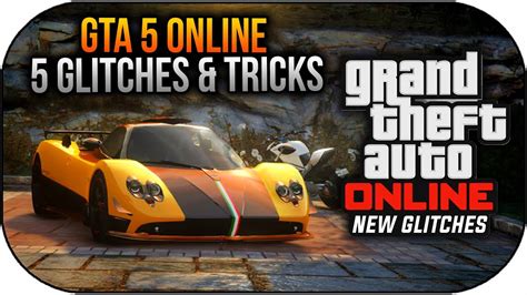 GTA 5 Glitches - 5 Fun Glitches & Tricks MEGA COMPILATION! (GTA 5 Online) - YouTube