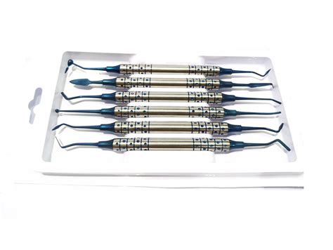 Composite Instrument Kit Blue (Set of 6) - Universal Dental (Pvt) Ltd.