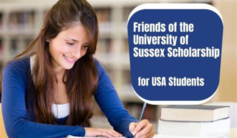 Friends of the University of Sussex Scholarship for USA Students in UK - Scholarship Positions ...