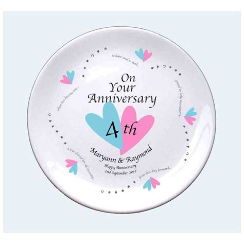 4th Wedding Anniversary Traditional Gift | 4th wedding anniversary gift ...