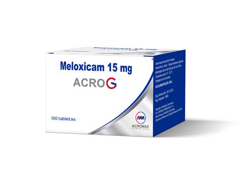 MELOXICAM 15 mg – Acromax Dominicana