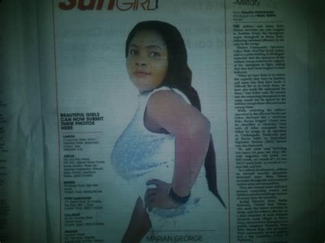 What's your opinion on the Sun Girl On Page 3 Of Daily Sun Newspaper? - Romance - Nigeria