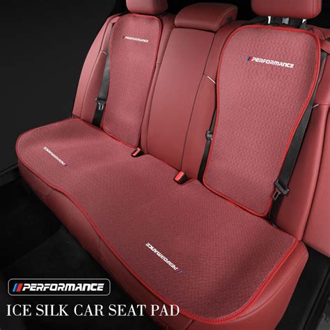 Summer Ice Silk Car Seat Cushion Backrest Mat Pad For BMW 5 series 6GT ...