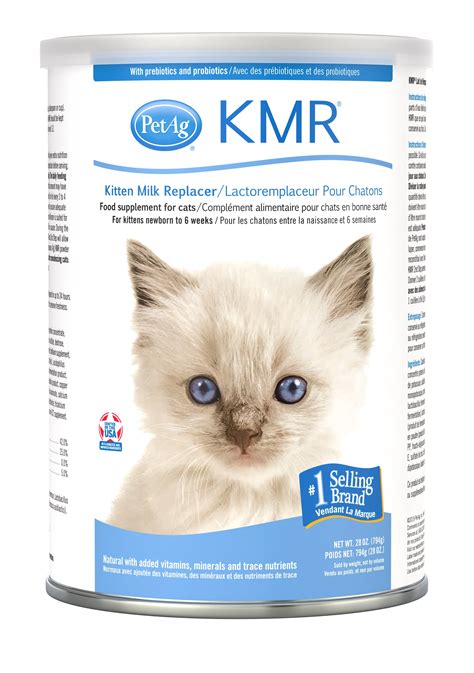 Buy PetAg KMR Kitten Milk Replacer Powder - Prebiotics and Probiotics ...