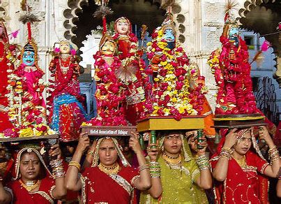 Information on the Widely Celebrated Gangaur Festival in Rajasthan | RJ ...