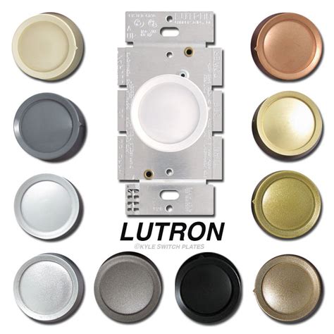 Lutron Rotary Light Rheostat Dimmer Switches Gloss D-600RH