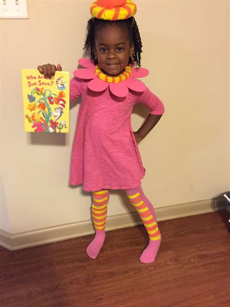 Dress up like your favorite Dr Seuss character. Sue Snue | Dr seuss costumes, Dr seuss diy ...