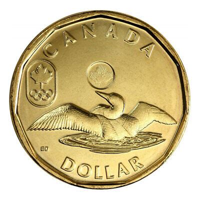 🇨🇦 1 Canadian Dollar $1 Olympic Lucky Loonie Coin, 2012 | eBay