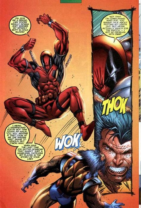 ComicPageOfTheWeekend: Deadpool vs Wolverine | G33K Life