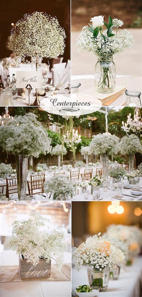 23+ Baby’s Breath Wedding Decor Ideas: Classy and Romantic