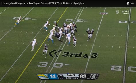 Raiders score most points in franchise history in win over Chargers ...