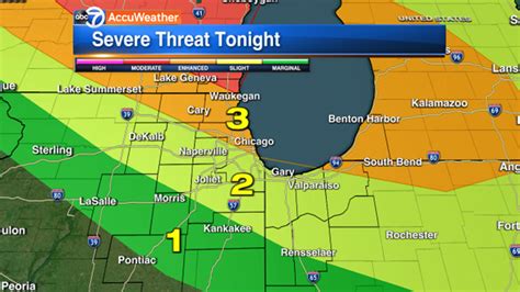 Chicago Weather: Severe storms possible overnight, with potential for ...