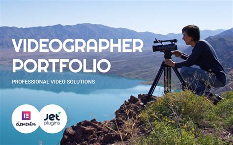 Videographer Portfolio WordPress Theme – Zemez