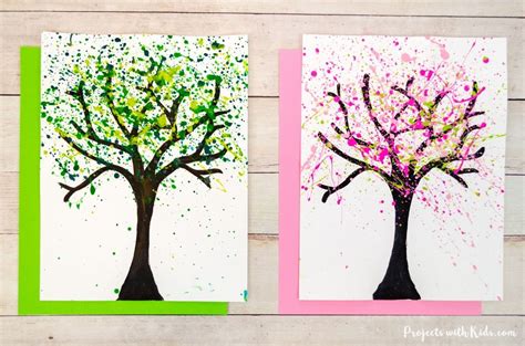 Colorful Splatter Paint Art