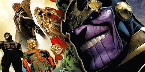 Eternals: How Thanos and the Titans Are Connected to the MCU Aliens