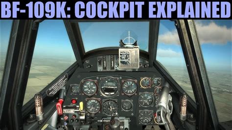 BF-109 K-4: Cockpit Tour Tutorial | DCS WORLD - YouTube