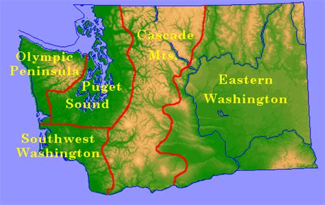 Washington State Climate Map - Draw A Topographic Map