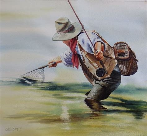 Original Watercolor Paintings – Fly Fishing & Cowboy Art | Fly fishing art, Fly fishing, Cowboy art