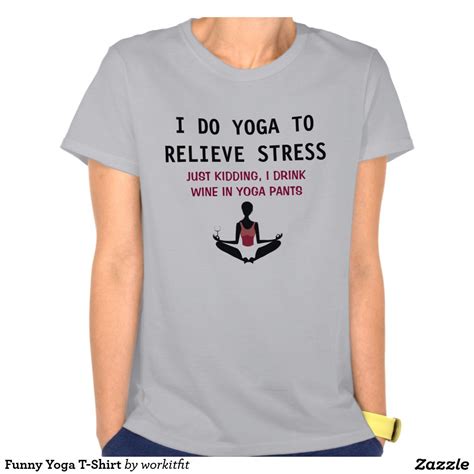 Funny Yoga T-Shirt | Zazzle | Yoga funny, Yoga tshirt, Funny tee shirts