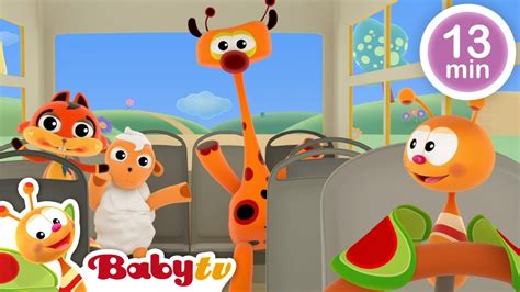 The Wheels on the Bus 🚍 + More Kids Songs & Nursery Rhymes | @BabyTV ...