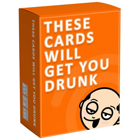 These Cards Will Get You Drunk Fun Adult Drinking Game For Parties, 100 ...