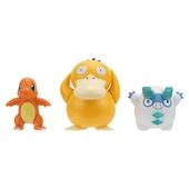 Pokémon Battle Figure 3 Pack (Charmander, Psyduck, Galarian Darumaka ...