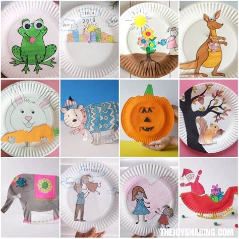 30+ Paper Plate Crafts - The Joy of Sharing